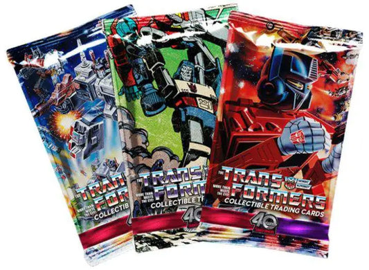 Transformers 40th Anniversary Trading Card FOIL Pack [10 Cards]