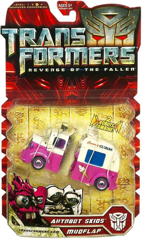 Transformers Revenge of the Fallen Autobot Skids & Mudflap Deluxe Action Figure 2-Pack