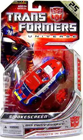 Transformers Universe 25th Anniversary Smokescreen Deluxe Action Figure