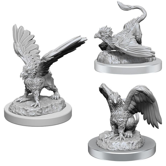 D&D: Nolzur's Marvelous Minis: Griffon Hatchlings Wave 17 (Unpainted)